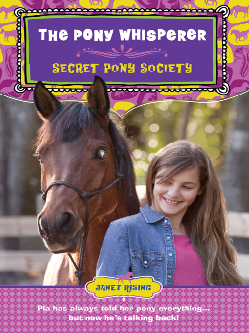 Title details for Secret Pony Society by Janet Rising - Wait list